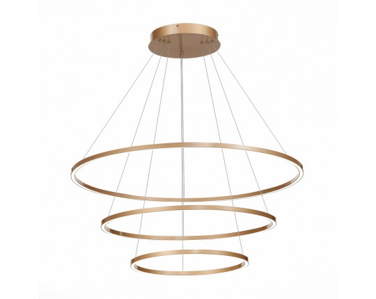 ST605.243.114 Светильник подвесной ST-Luce Золотистый/Белый LED 1*114W 4000K