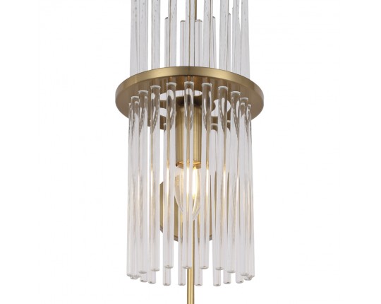 SL6145.301.01 Светильник настенный ST-Luce латунь/прозрачный E14 1*40W