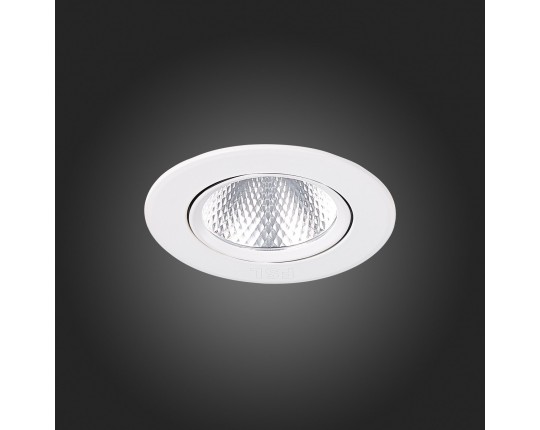 ST211.538.06.24 Св-к встр. Белый LED 1*6W 3000K 480Lm Ra80 24° IP20 D86xH50 220-240V