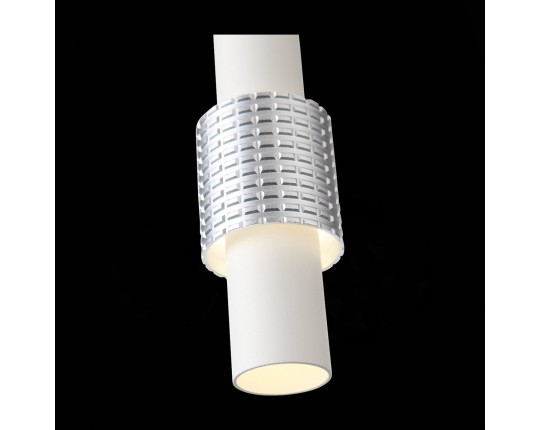 SL1591.503.01 Светильник подвесной ST-Luce Белый, Алюминиевый/Белый LED 1*6W 3000K