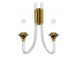 SL1241.201.02 Бра ST-Luce Золотистый/Белый E14 2*40W