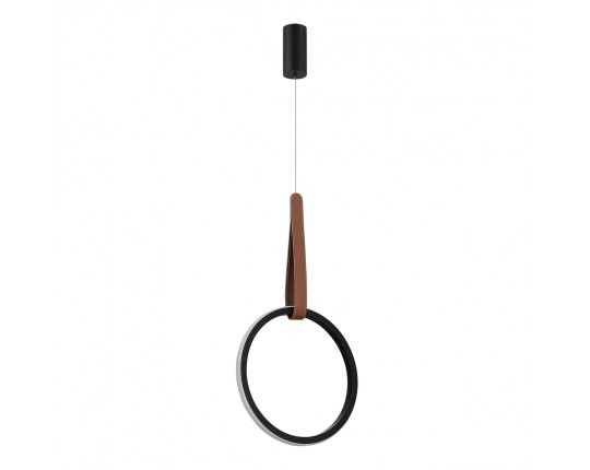 SL6131.403.12 Светильник подвесной ST-Luce Черный/Черный, Терракотовый LED 1*12W 4000K