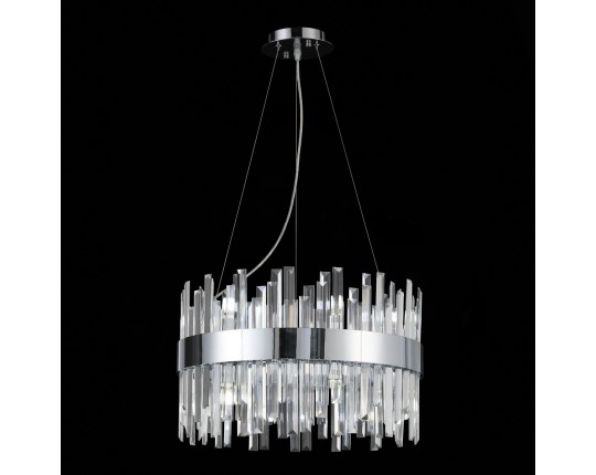 SL1160.103.12 Люстра подвесная ST-Luce Хром/Хром, Прозрачный G9 12*5W