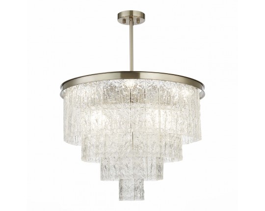 SL1230.102.08 Люстра потолочная ST-Luce Никель/Прозрачный E14 8*60W