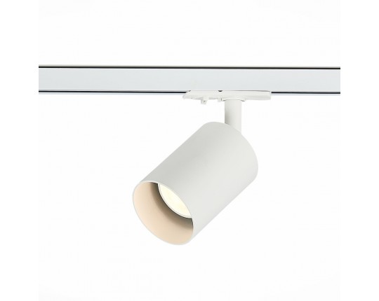 ST302.506.01 Св-к трек. Белый GU10 1*50W  IP20 L100xW70xH172 220V Без ламп