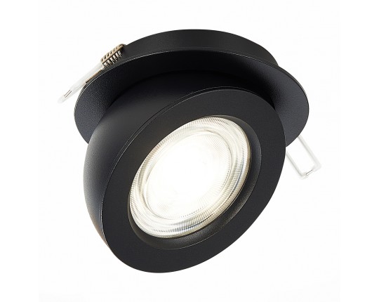 ST654.438.10 Св-к встр. Черный LED 1*10W 3000K 850Lm Ra>90 38° IP20 D109xH60 180-240V