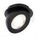 ST654.438.10 Св-к встр. Черный LED 1*10W 3000K 850Lm Ra>90 38° IP20 D109xH60 180-240V