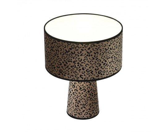 SL1354.614.01 Прикроватная лампа ST-Luce Леопардовый/Леопардовый, Черный E27 1*40W
