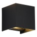 SL9513.401.01 Светильник уличный настенный ST-Luce черный/черный LED 1*10W 2700K