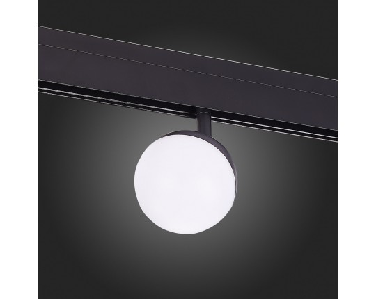 ST358.446.07 Магнитный трековый светильник Черный LED 1*7W 4000K 520Lm Ra>80 120° IP20 L120xW90xH192