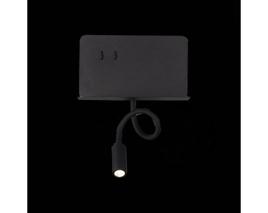 SL1576.401.02 Светильник настенный ST-Luce Черный/Черный LED 2*3W 4000K