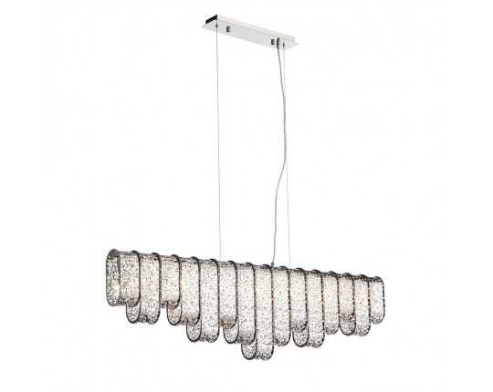 SL1117.103.07 Светильник подвесной ST-Luce Хром/Хром, Прозрачный G9 7*5W