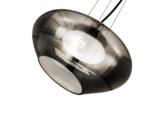 SL6019.303.01 Светильник подвесной ST-Luce Латунь/Дымчатый, Белый LED 1*10W 3000K