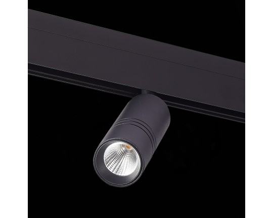 ST365.446.12 Магнитный трековый светильник Черный LED 1*12W 4000K 1 020Lm Ra>90 36° IP20 D44xH130 48