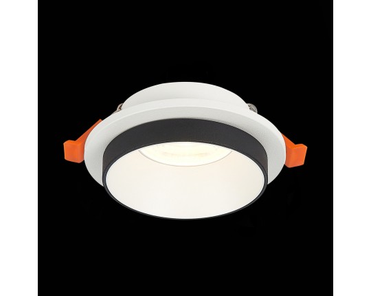 ST206.508.01 Св-к встр. Белый GU10 1*50W  D92xH38 220V Без ламп