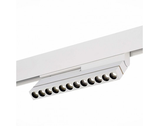 ST805.546.12 Магнитный трековый светильник Белый LED 1*12W 4000K 500Lm Ra>90 36° IP20 L220xW22xH117