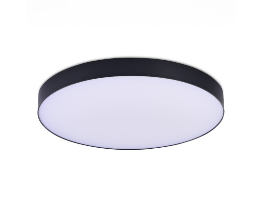 ST606.442.96 Светильник потолочный Черный LED 1*96W 4000K 8 640Lm Ra>85 120° IP20 D600xH55 185-265V