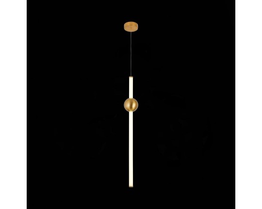 SL1222.213.01 Светильник подвесной ST-Luce Золотистый/Золотистый, Белый LED 1*18W 4000K