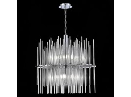 SL1628.103.08 Люстра подвесная ST-Luce Хром/Прозрачный, Хром E14 8*40W