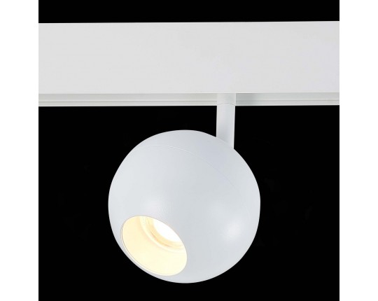 ST354.536.12 Магнитный трековый светильник Белый LED 1*12W 3000K 680Lm Ra>80 36° IP20 L120xW100xH195