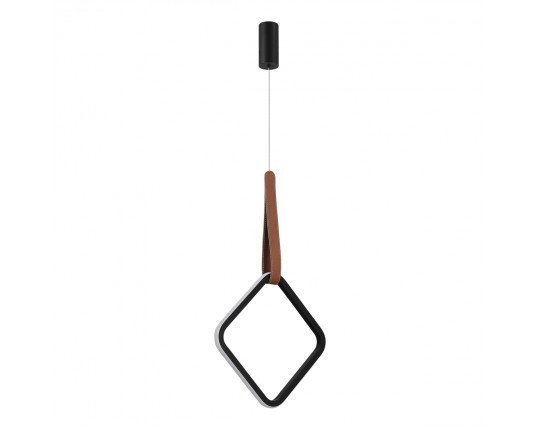SL6131.423.12 Светильник подвесной ST-Luce Черный/Черный, Терракотовый LED 1*12W 4000K