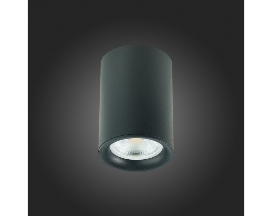 ST114.407.01 Светильник потолочный Черный GU10 1*50W  IP20 L65xW65xH93 220V Без ламп