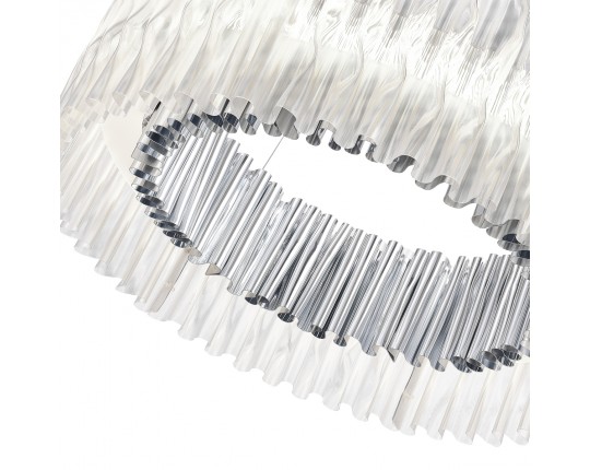 SL6012.103.01 Светильник подвесной ST-Luce Хром/Прозрачный LED 1*64W