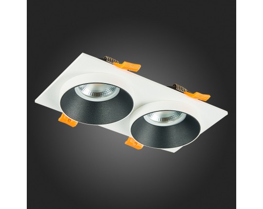 ST206.528.02 Св-к встр. Белый GU10 2*50W  IP20 L175xW92xH38 220V Без ламп