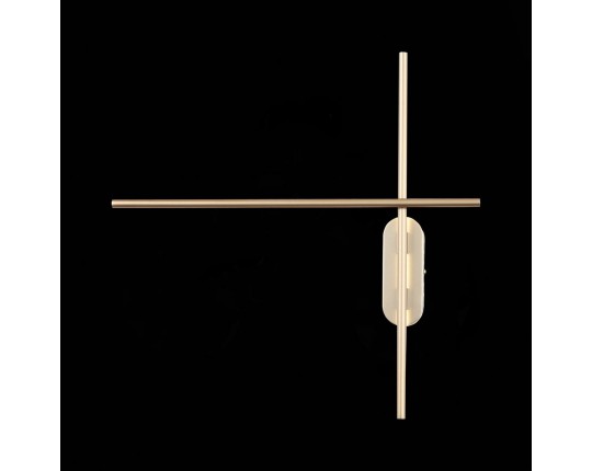 SL394.201.02 Светильник настенный ST-Luce Матовое золото/Белый LED 2*10W 4000K