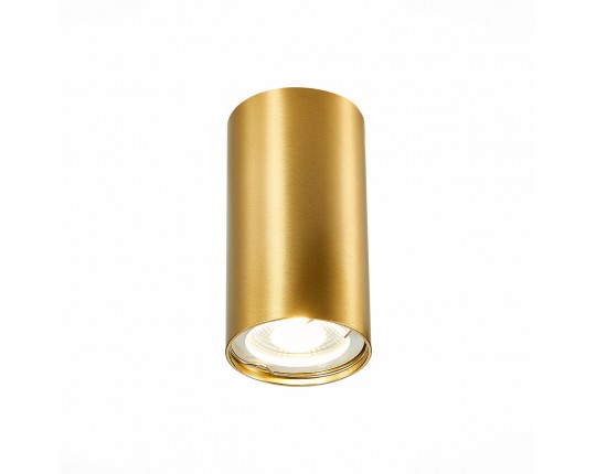 ST110.207.01 Светильник потолочный Золотистый GU10 1*50W  IP20 D54xH100 220V Без ламп