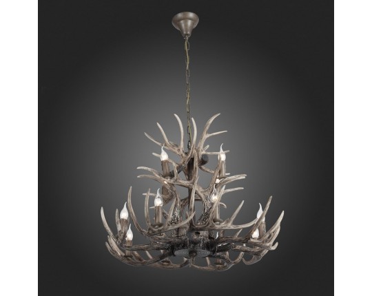 SL154.703.12 Люстра подвесная ST-Luce Серый E14 12*40W