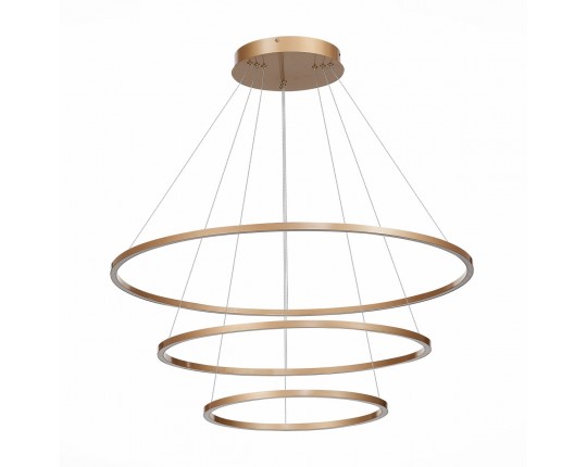 ST605.243.114 Светильник подвесной ST-Luce Золотистый/Белый LED 1*114W 4000K