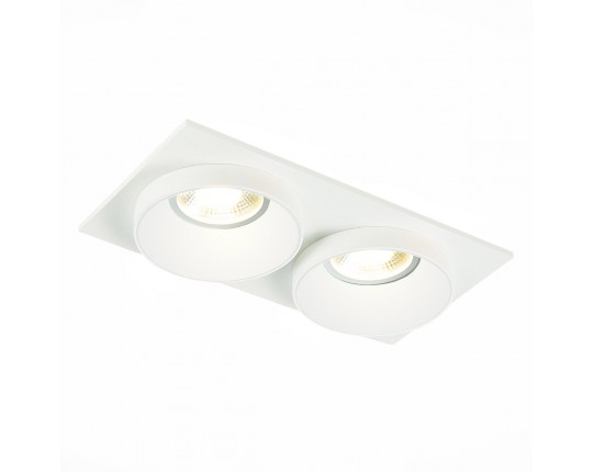 ST206.528.02 Св-к встр. Белый GU10 2*50W  IP20 L175xW92xH38 220V Без ламп