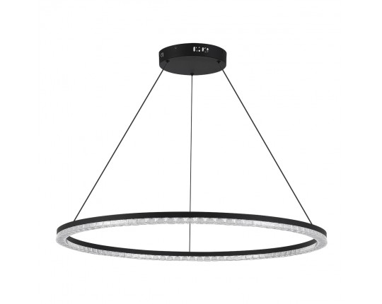 SL1018.413.01 Светильник подвесной ST-Luce черный/прозрачный LED 1*54W 4000K