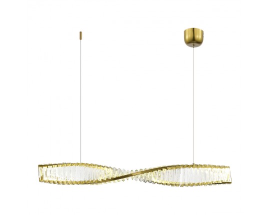 SL6205.313.01 Светильник подвесной ST-Luce Латунь/Прозрачный LED 1*21W 4000K