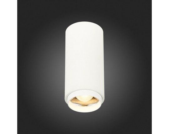 ST600.532.10 Светильник потолочный Zoom Белый LED 1*10W 3000K 1 000Lm Ra>80 15-60° IP20 D59xH130 170