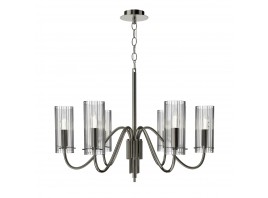 SL2005.103.06 Светильник подвесной ST-Luce никиль/прозрачный E14 6*40W