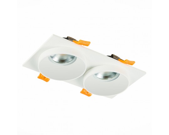 ST206.528.02 Св-к встр. Белый GU10 2*50W  IP20 L175xW92xH38 220V Без ламп