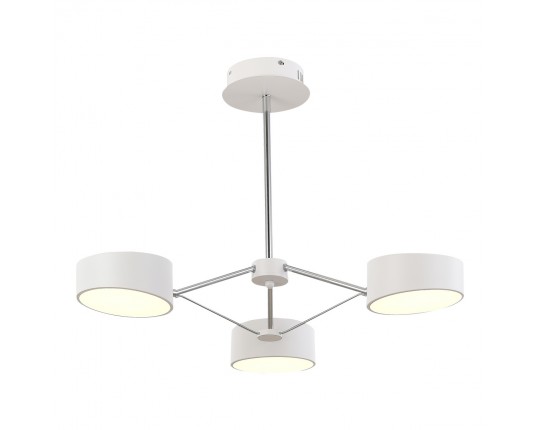 SLE6005-502-03 Светильник потолочный Белый, Хром/Белый LED 3*10W