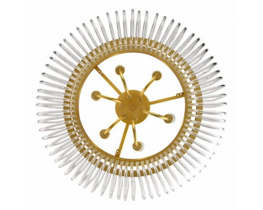 SL1228.203.06 Люстра подвесная ST-Luce Золотистый/Прозрачный E14 6*40W