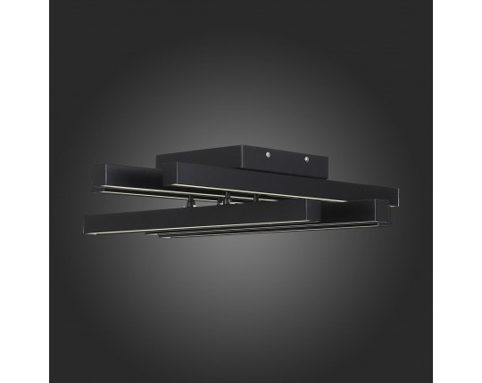 SL933.402.06 Люстра потолочная ST-Luce Черный/Белый,Черный LED 1*36W 3000K/4000K/6000K