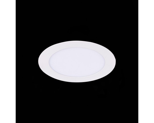 ST210.538.08 Св-к встр. Белый LED 1*8W 3000K 640Lm Ra80 110° IP20 D120xH30 220-240V