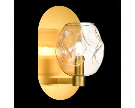 SL1188.301.01 Бра ST-Luce Латунь/Коньячный E14 1*40W