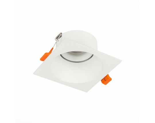 ST207.518.01 Св-к встр. Белый GU10 1*50W  L103xW103xH52 220V Без ламп