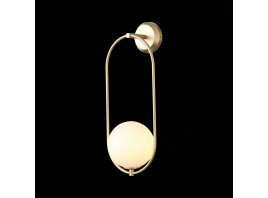 SL1118.201.01 Светильник настенный ST-Luce Золотистый/Белый E14 1*40W