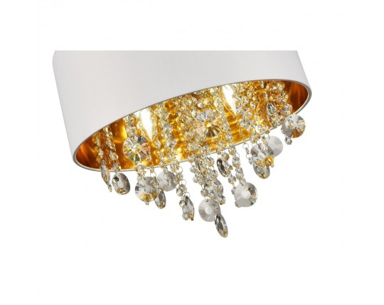 SL1350.503.04 Светильник подвесной ST-Luce Хром/Белый, Золотистый, Прозрачный E14 4*40W