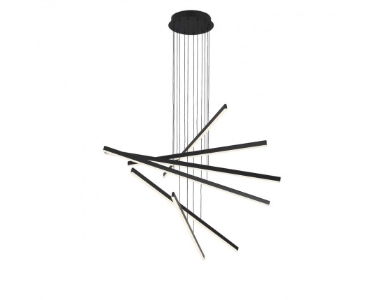 SL394.423.06 Люстра подвесная ST-Luce Черный/Белый LED 1*100W 4000K