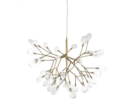 SL411.203.45 Люстра подвесная ST-Luce Золотистый/Прозрачный G4 45*1,5W