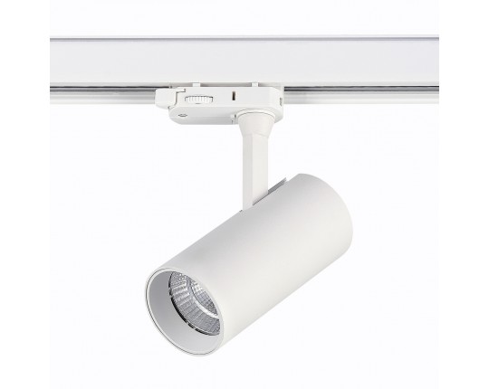 ST661.536.10 Св-к трек. Белый LED 1*10W 3000K 800Lm Ra>90 38° IP20 L130xW60xH195 165-265V