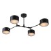 SLE183402-04 Светильник потолочный Черный/Черный E14 4*60W